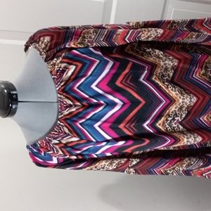 Win Win Bell Sleeve Tunic, NWT  BoHo,